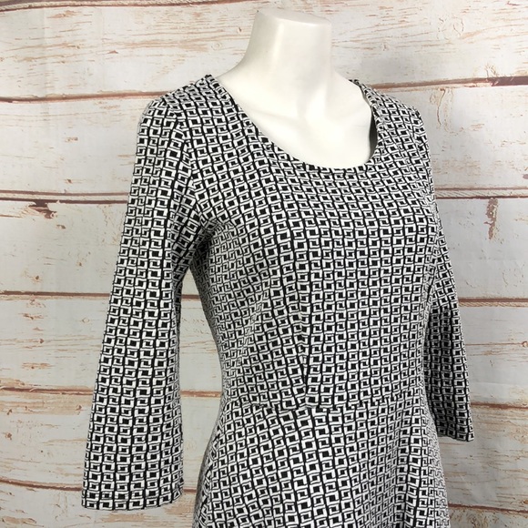 DW8 - Ny Collection Black and White Dress - S - Picture 2 of 6